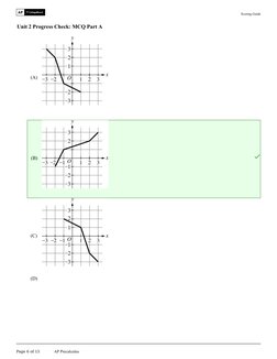 AP Precalculus Unit 2 MCQ Guide | PDF | Errors And Residuals ...
