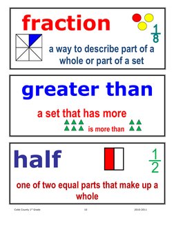 Cobb County 1st Grade                                                       10
