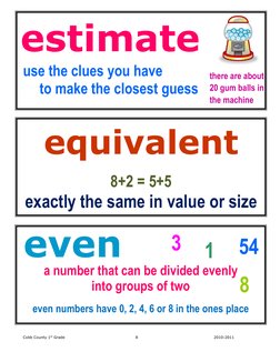 Cobb County 1st Grade                                                       8