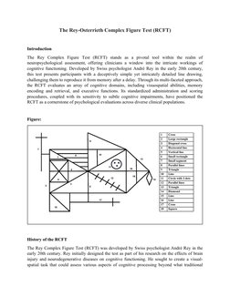 Rey-Osterrieth Complex Figure Test Overview | PDF | Executive Functions ...