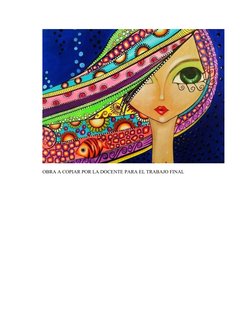 OBRA A COPIAR POR LA DOCENTE PARA EL TRABAJO FINAL
