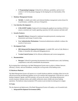 Bank Management System in C Project | PDF | Security | Computer Security