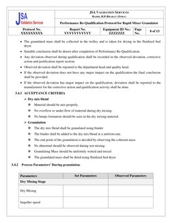 RMG Performance Re-Qualification Protocol | PDF | Verification And ...