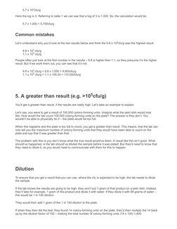 Cfu Test Lab Report.pdf Understanding CFU in Micro Lab Reports | PDF | Colony Forming Unit