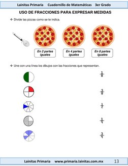Cuadernillo de Matemáticas 3° Primaria | PDF | Matemáticas