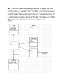 UML Class Diagram Exercises and Solutions | PDF