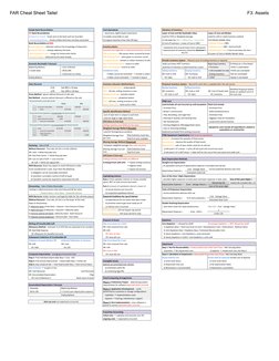FAR CPA Exam Cheat Sheet 2025 | PDF | Treasury Stock | Depreciation