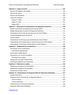 Lectura e Interpretación de Diagramas Eléctricos                                        Roni Domínguez 
Faradayos.net  (https