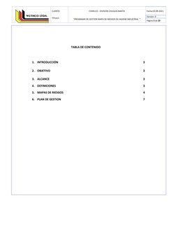 CLIENTE:
CODELCO - DIVISION CHUQUICAMATA
  Fecha:03-09-2021
TÍTULO: 
“PROGRAMA DE GESTION MAPA DE RIESGOS DE HIGIENE IN