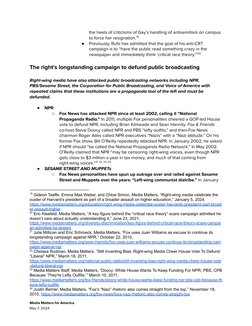 the heels of criticisms of Gay’s handling of antisemitism on campus
to force her resignation.19
●
Previously, Rufo has admitt