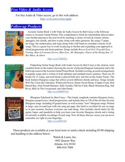 Free Video & Audio Access 
For free Audio & Video access, go to this web address:
	 	
	
	
http://cvls.com/extras/agde/
Follow