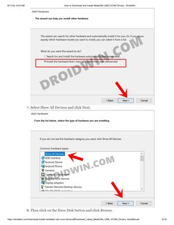 6/11/23, 9:24 AM
How to Download and Install MediaTek USB VCOM Drivers - DroidWin
https://droidwin.com/download-install-media