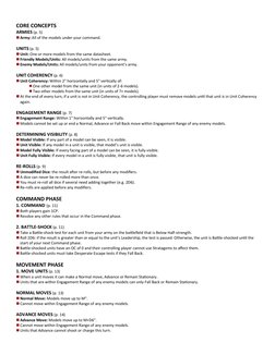 Warhammer 40K 10th Edition Cheat Sheet | PDF | Battles | Conflicts