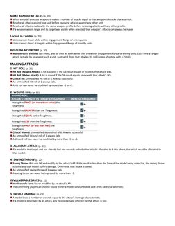 Warhammer 40K 10th Edition Cheat Sheet | PDF | Battles | Conflicts