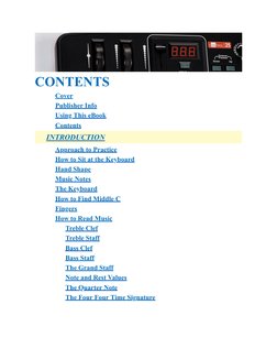 Keyboard Lessons For Beginners | PDF | Clef | Chord (Music)