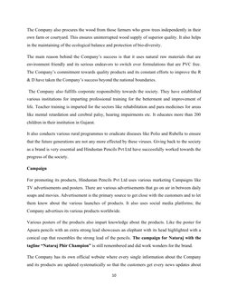 The Company also procures the wood from those farmers who grow trees independently in their
own farm or courtyard. This ensur