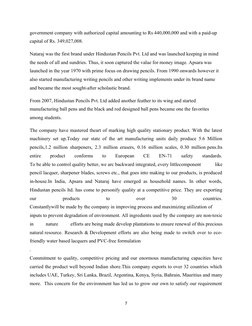 government company with authorized capital amounting to Rs 440,000,000 and with a paid-up 
capital of Rs. 349,027,008. 
Natar