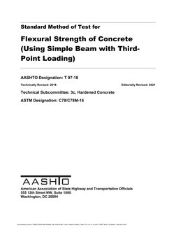 Flexural Strength Testing of Concrete | PDF | Fracture | Concrete