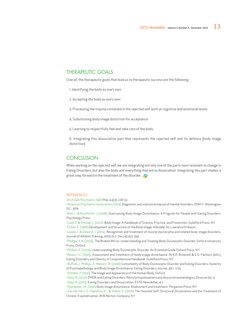 13
ESTD Newsletter   Volume 5 Number 4, December 2016
THERAPEUTIC GOALS
Overall, the therapeutic goals that lead us to therap