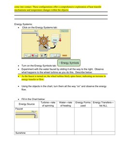 Heat Transfer Simulation Activity Guide | PDF | Heat | Heat Transfer
