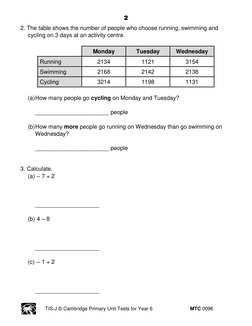 Year 6 Unit 4 Maths Test | PDF | Mathematics