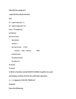 Python Text File Handling Exercises | PDF | Text File | Text