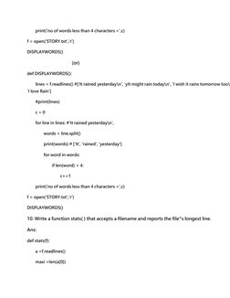 Python Text File Handling Exercises | PDF | Text File | Text