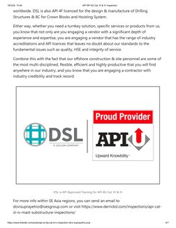 API RP 4G Cat III & IV Inspection Guide | PDF | Nondestructive Testing ...