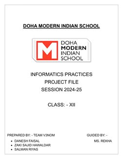 Class 12 IP Railway Reservation Project | PDF | Databases | My Sql