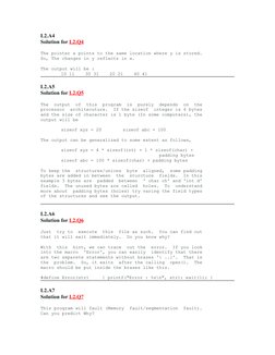 C Programming Puzzles and Solutions | PDF | Computer Programming ...