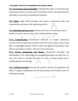 NLP Lab Manual for 6th Semester | PDF | Morphology (Linguistics ...