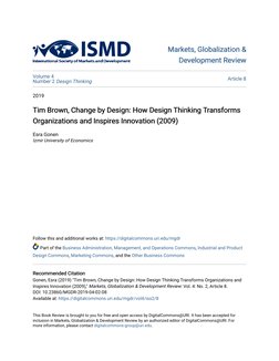 Markets, Globalization & 
Markets, Globalization & (https://digitalcommons.uri.edu/mgdr) 
Development Review 
Development Rev