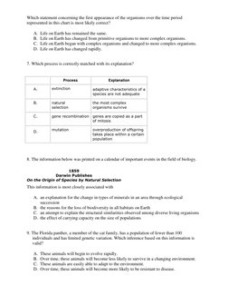 Evolution Practice Questions and Answers | PDF | Evolution | Species