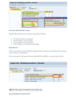 Managing Serial Numbers in SAP MM | PDF | Receipt | Parameter (Computer ...