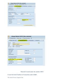Managing Serial Numbers in SAP MM | PDF | Receipt | Parameter (Computer ...