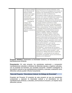 Investiga los trabajos
más importantes de 
algunos artistas 
visuales de la región 
o de su país, para 
reconocer sus 
caract