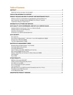 Informatica Product Lifecycle Guide v2023-04 | PDF | Systems ...
