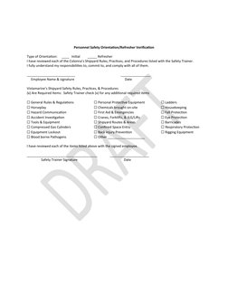 New Employee Safety Orientation Guide | PDF | Occupational Safety And ...