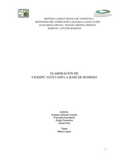 REPÚBLICA BOLIVARIANA DE VENEZUELA
           MINISTERIO DEL PODER POPULAR PARA LA EDUCACIÓN
          LICEO BOLIVARIANO  “R