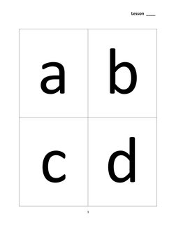 Elemental Phonics Level 1 Lessons | PDF