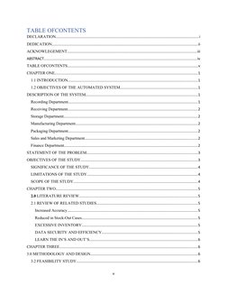 TABLE OFCONTENTS
DECLARATION.................................................................................................