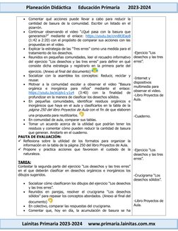 Proyecto de Reciclaje para Tercer Grado | PDF | Residuos | Reciclaje