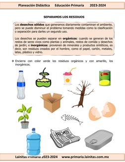 Proyecto de Ecoladrillos en Tercer Grado | PDF | Residuos | El plastico
