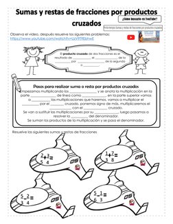 Observa el video, después resuelve los siguientes problemas: 
https://www.youtube.com/watch?v=UzV9T9EbhwE