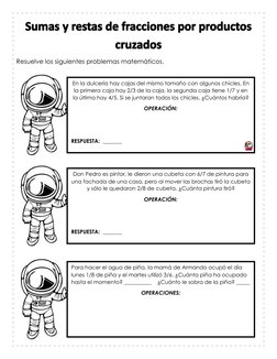 Resuelve los siguientes problemas matemáticos. 
 
 
 
 
 
 
 
 
 
 
 
 
 
 
 
 
 
 
 
 
 
 
 
 
 
 
En la dulcerí