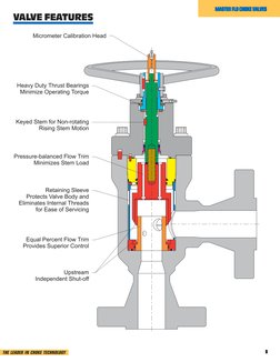 Master Flo Choke Valve Catalogue | PDF | Valve | Actuator
