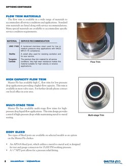 Master Flo Choke Valve Catalogue | PDF | Valve | Actuator