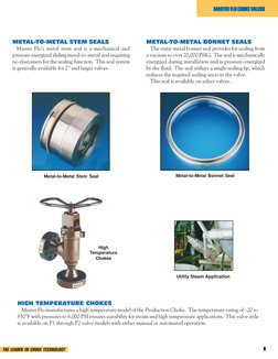 Master Flo Choke Valve Catalogue | PDF | Valve | Actuator