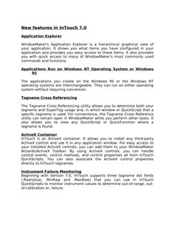 InTouch SCADA Software Training Guide | PDF | Control Flow | Operating ...
