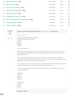 TCS Unix Coding Practice Report | PDF | Command Line Interface ...